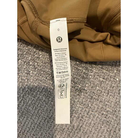 NWT Lululemon Align High Rise Shorts 6"-0 - Picture 5 of 5